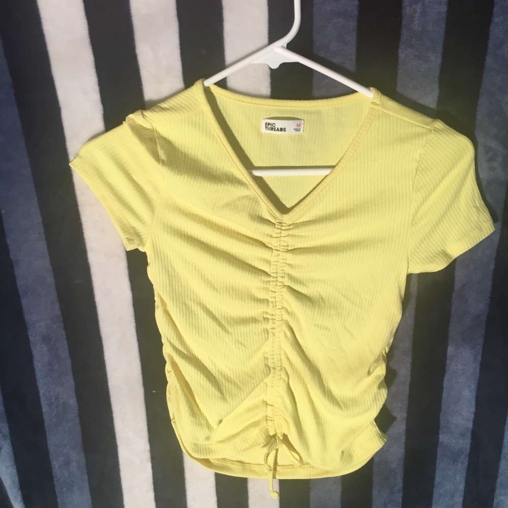 Lime Green Epic Threads Top - Size Medium